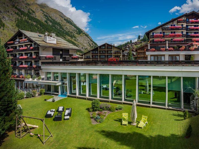 The Christiania Mountain Spa Resort Zermatt Exterior photo